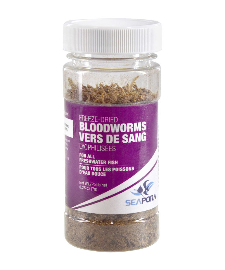 SEAPORA  Freeze-Dried Bloodworms - 7 g