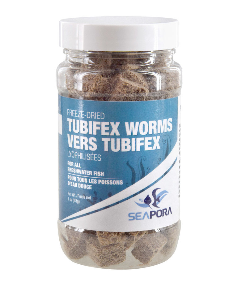 SEAPORA Freeze-Dried Tubifex Worms - 28 g