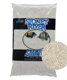 ESTES Stoney River Premium Aquarium Sand - White - 5 lb