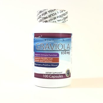 Body Science Graviola 650 mg 100 Capsules