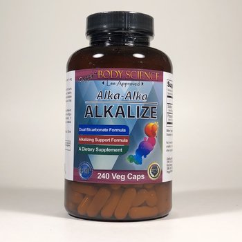 Body Science Alka Alka Alkalize 240 Veg Capsules
