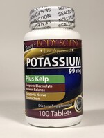 Body Science Potassium + Kelp 99mg (100 tablets)