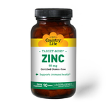 COUNTRY LIFE Target Mins  ZINC 50mg 90 Tablets