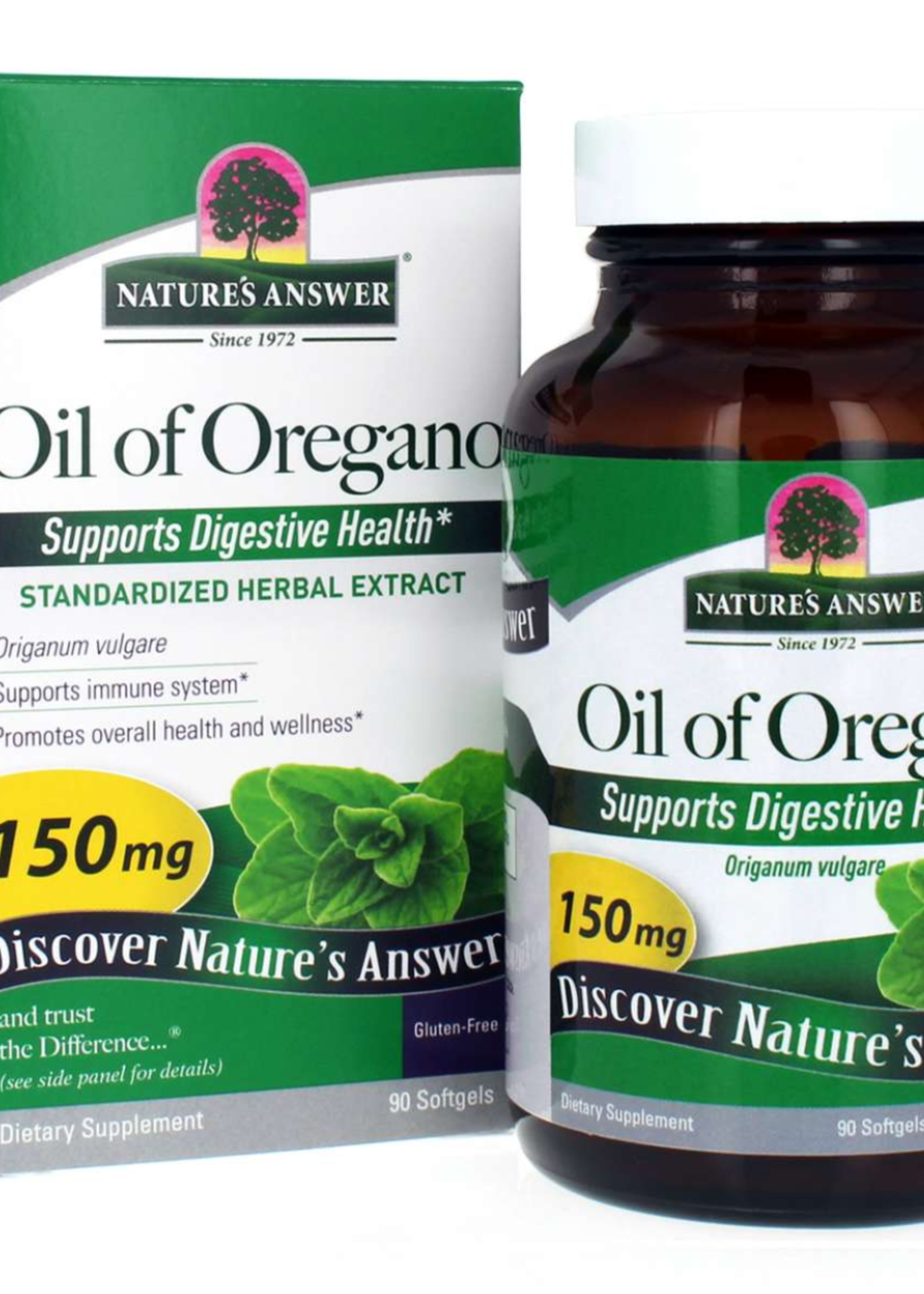 NATURES ANSWER NA Oil of Oregano A/F 90gels