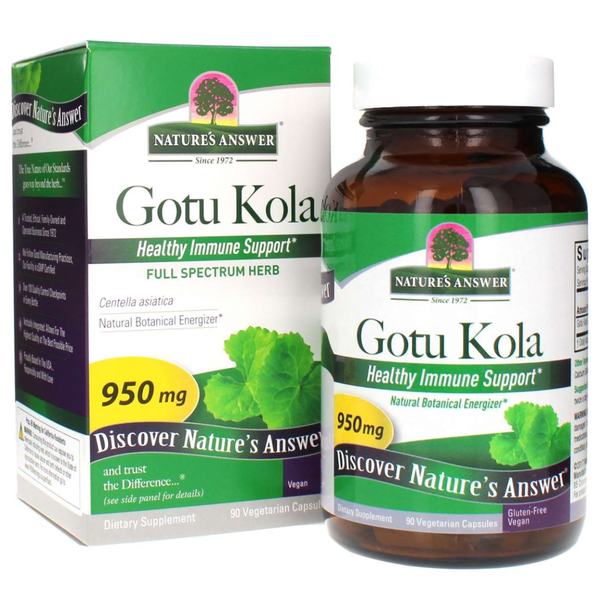 NATURES ANSWER NA Gotu Kola  950mg 90caps