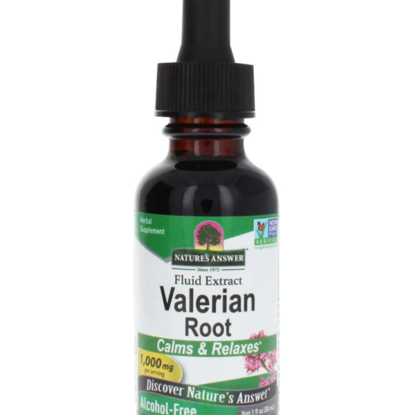 NATURES ANSWER NA  Valerian Root A/F 1oz
