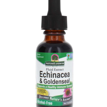 NATURES ANSWER Echinacea Goldenseal A/F 1oz