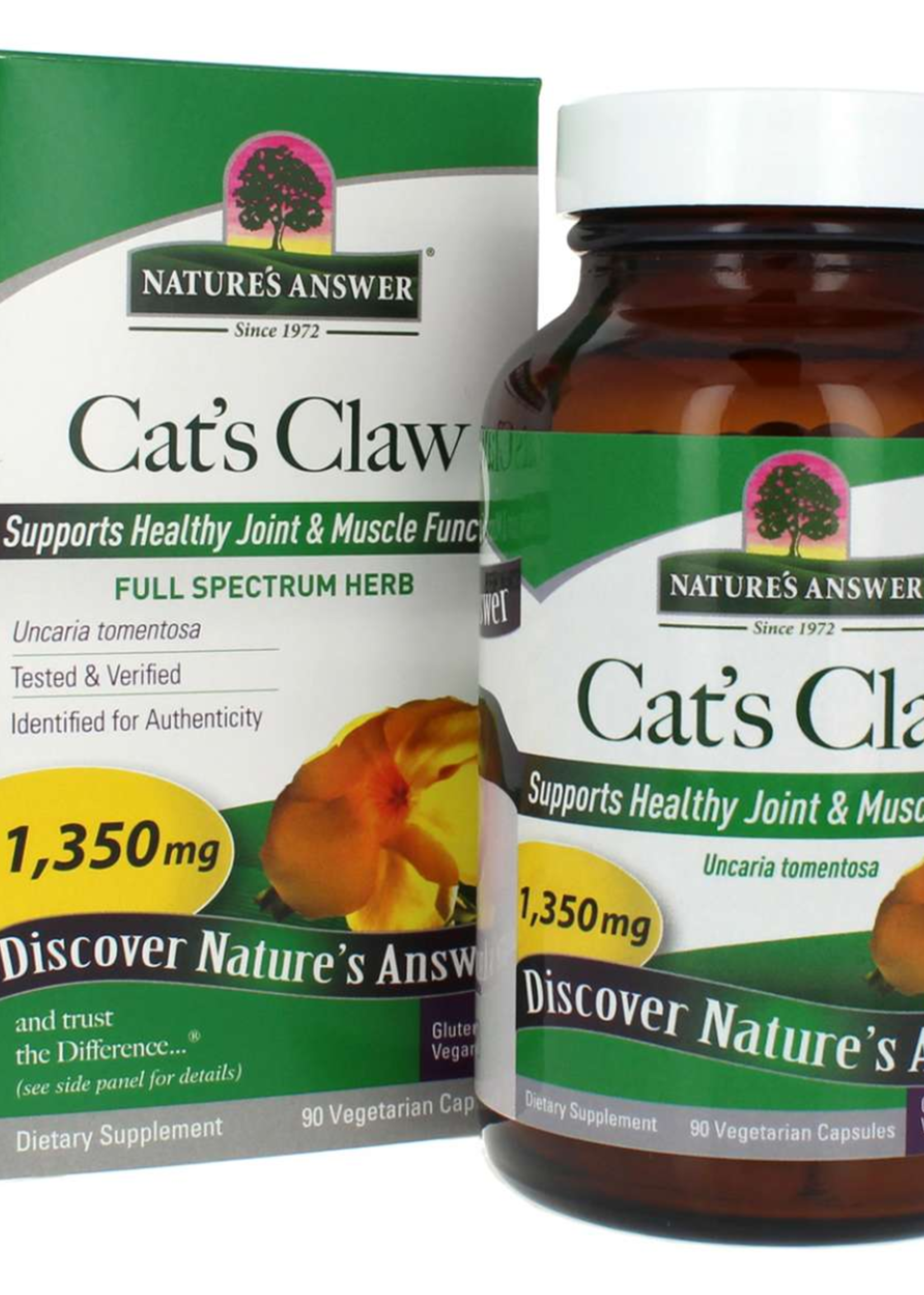 NATURES ANSWER NA Cat's Claw in/bk 90 c