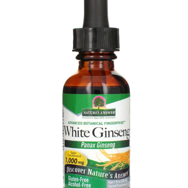 NATURES ANSWER NA White Ginseng A/f 1oz