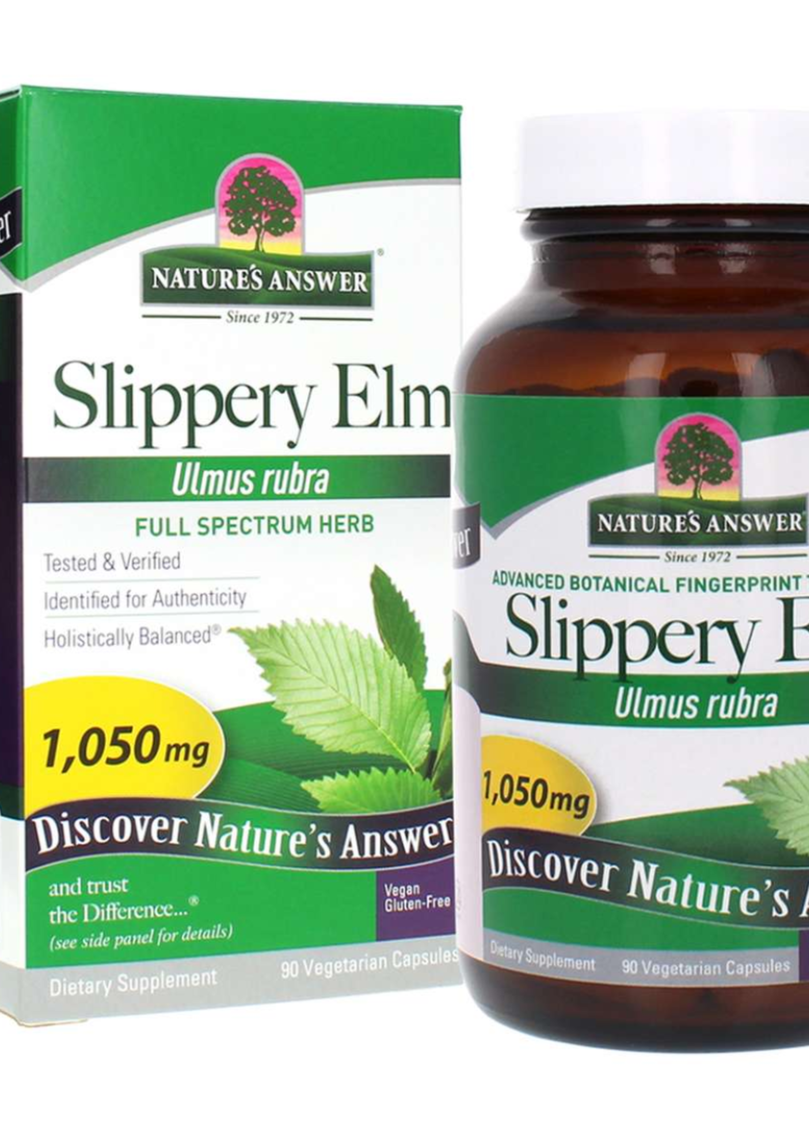 NATURES ANSWER NA Slippery Elm Bark 90 caps