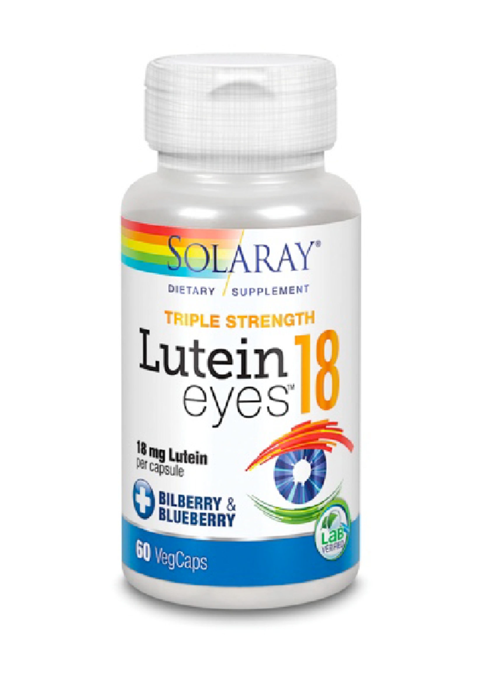SOLARAY S Lutein Eyes 18, Triple Str 60 c