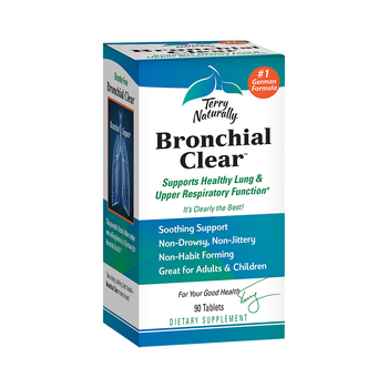 TERRY NATURALLY Bronchial Clear 90 Tablets