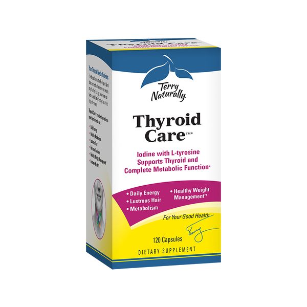 TERRY NATURALLY Thyroid Care 120 Capsules