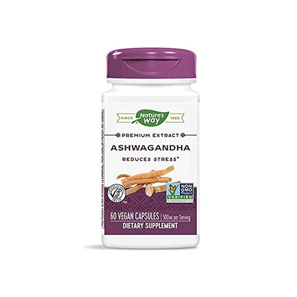 Ashwagandha Extract 500 mg 60 Vegan Capsules