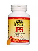 NATURAL FACTORS NF Phosphatidylserine 100mg 30 ct SFG