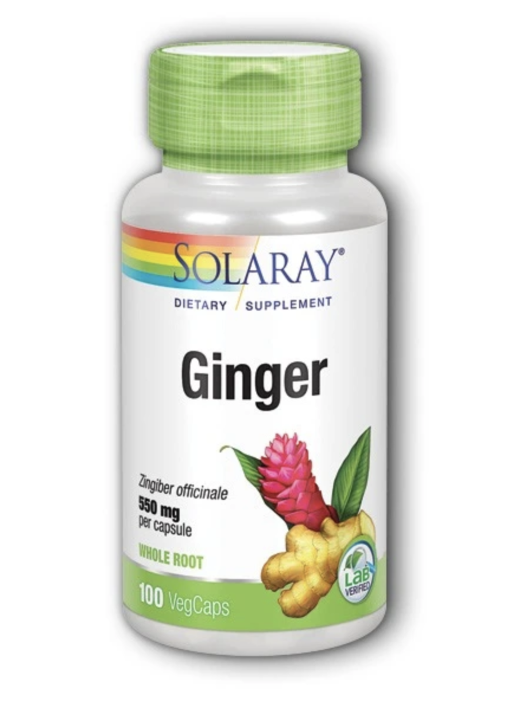 SOLARAY S Ginger Root 100 c