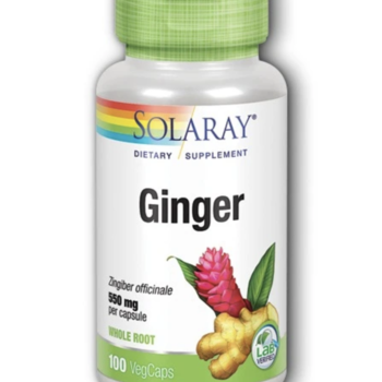 SOLARAY Solaray Ginger Root 550 mg 100 VegCaps
