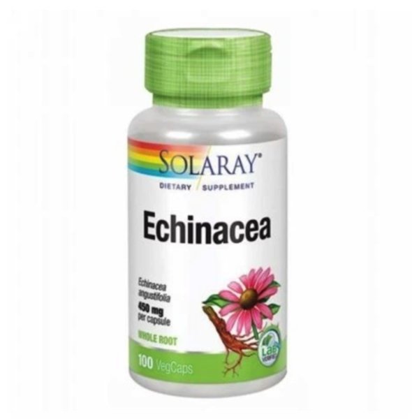 SOLARAY ECHINACEA ANGUSTIFOLIA ROOT 450 MG