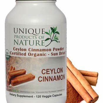 Unique Ceylon Cinnamon 120 VCaps