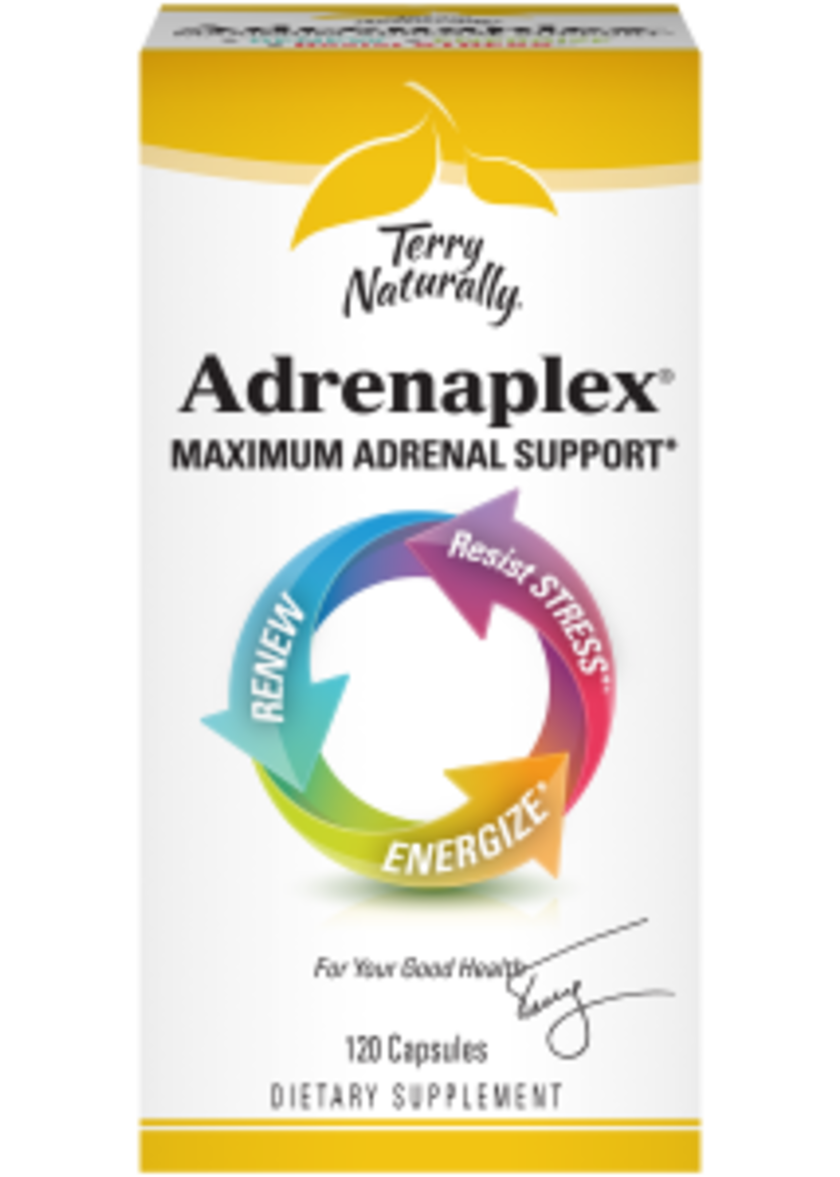 TERRY NATURALLY TN Adrenaplex 120 c