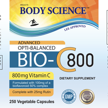 Body Science Advanced Bio-C 800mg (250 capsules)