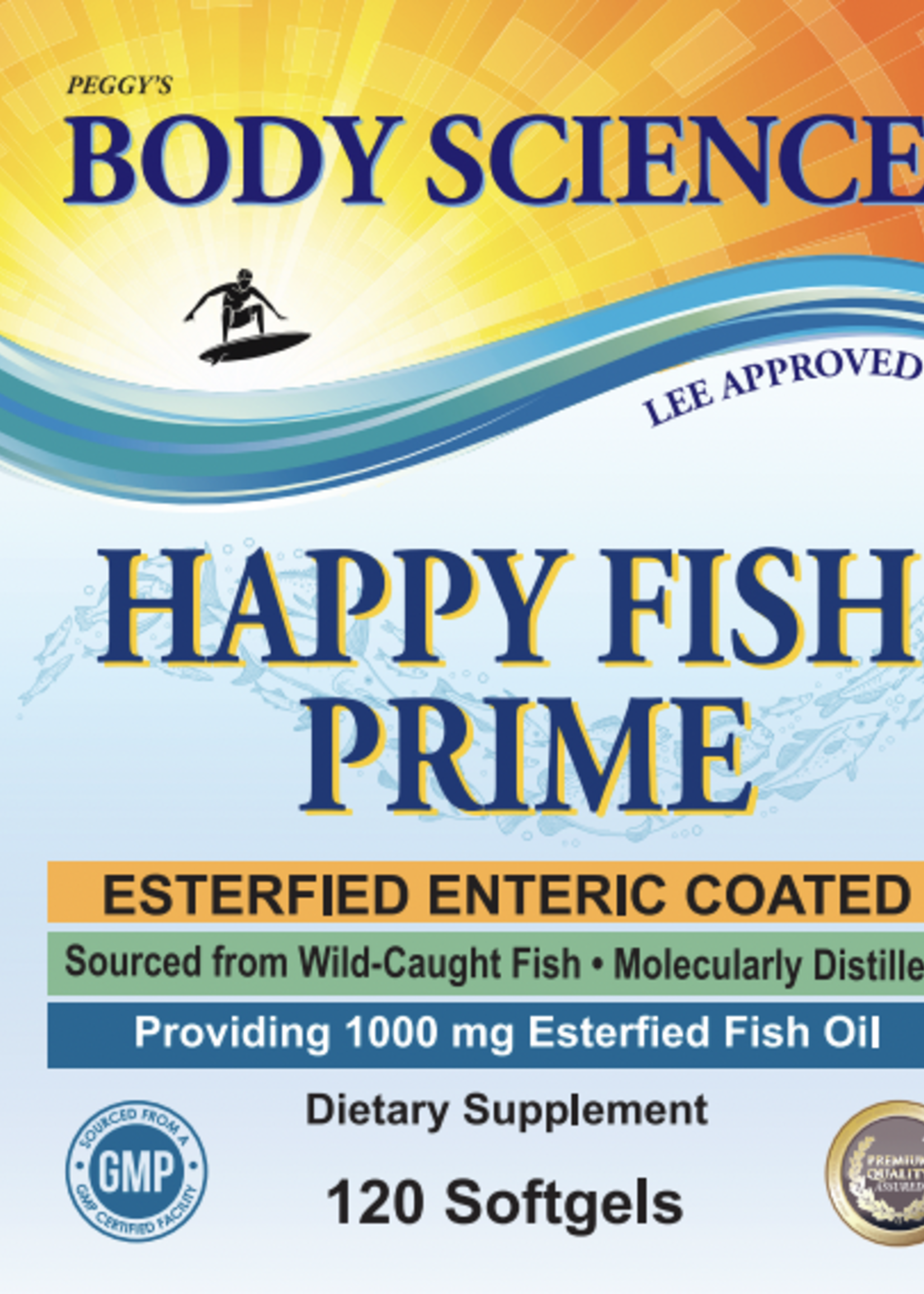 Body Science Happy Fish Prime (120 Softgels)
