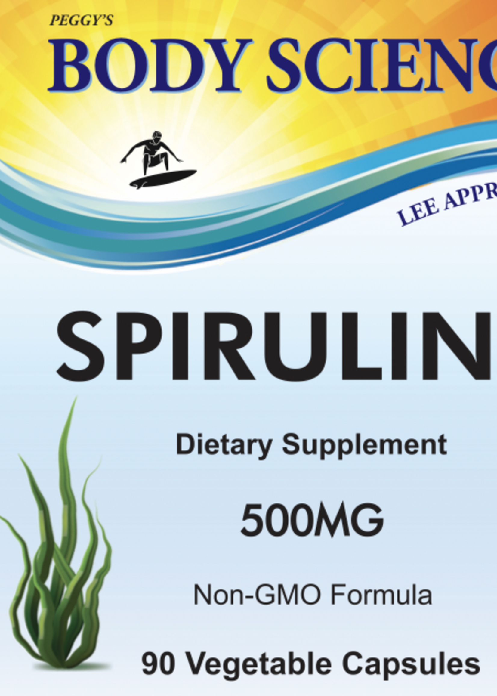 Body Science Spirulina 500mg (90 capsules)