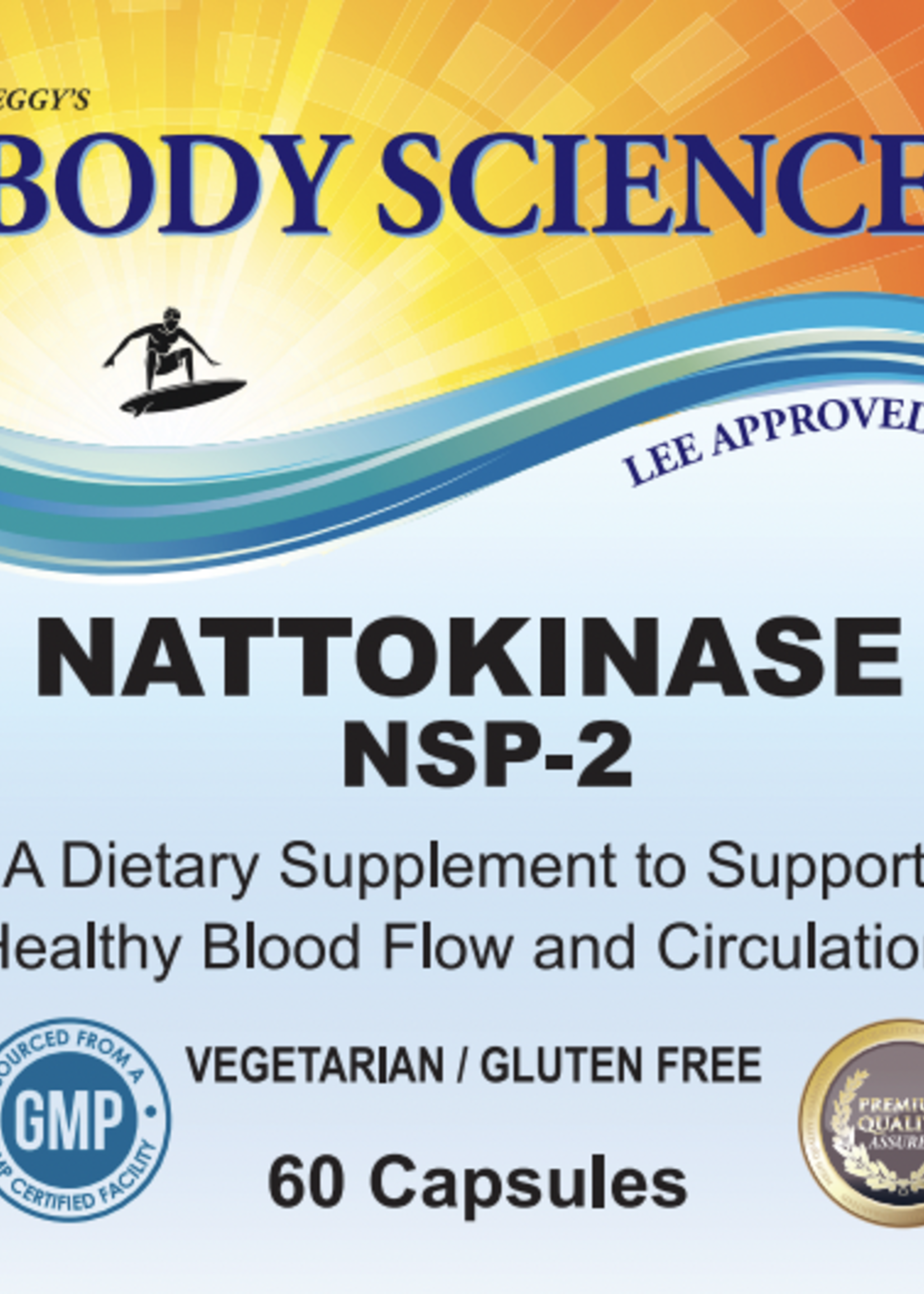 Body Science Nattokinase 20,000 FU/g (60 capsules)