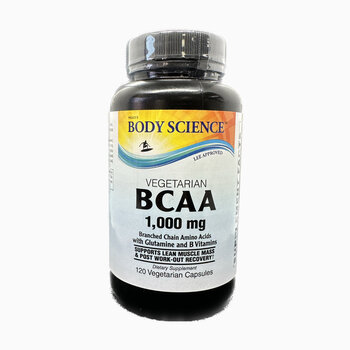 Body Science Branched-Chain Amino Acids 1000mg (120)