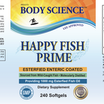 Body Science Happy Fish Prime (240 softgels)