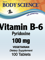 Body Science Vitamin B-6 50mg (100 tablets)