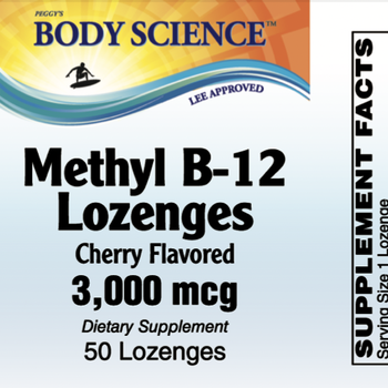 Body Science Methyl B-12 3000mcg Cherry (50 lozenges)