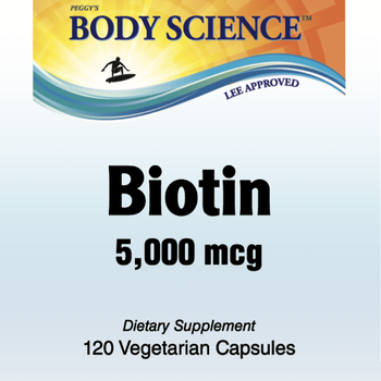 Body Science Biotin 5000mcg  (120 capsules)