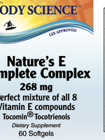 Body Science Nature's Vitamin E Complete Complex (60 capsules)