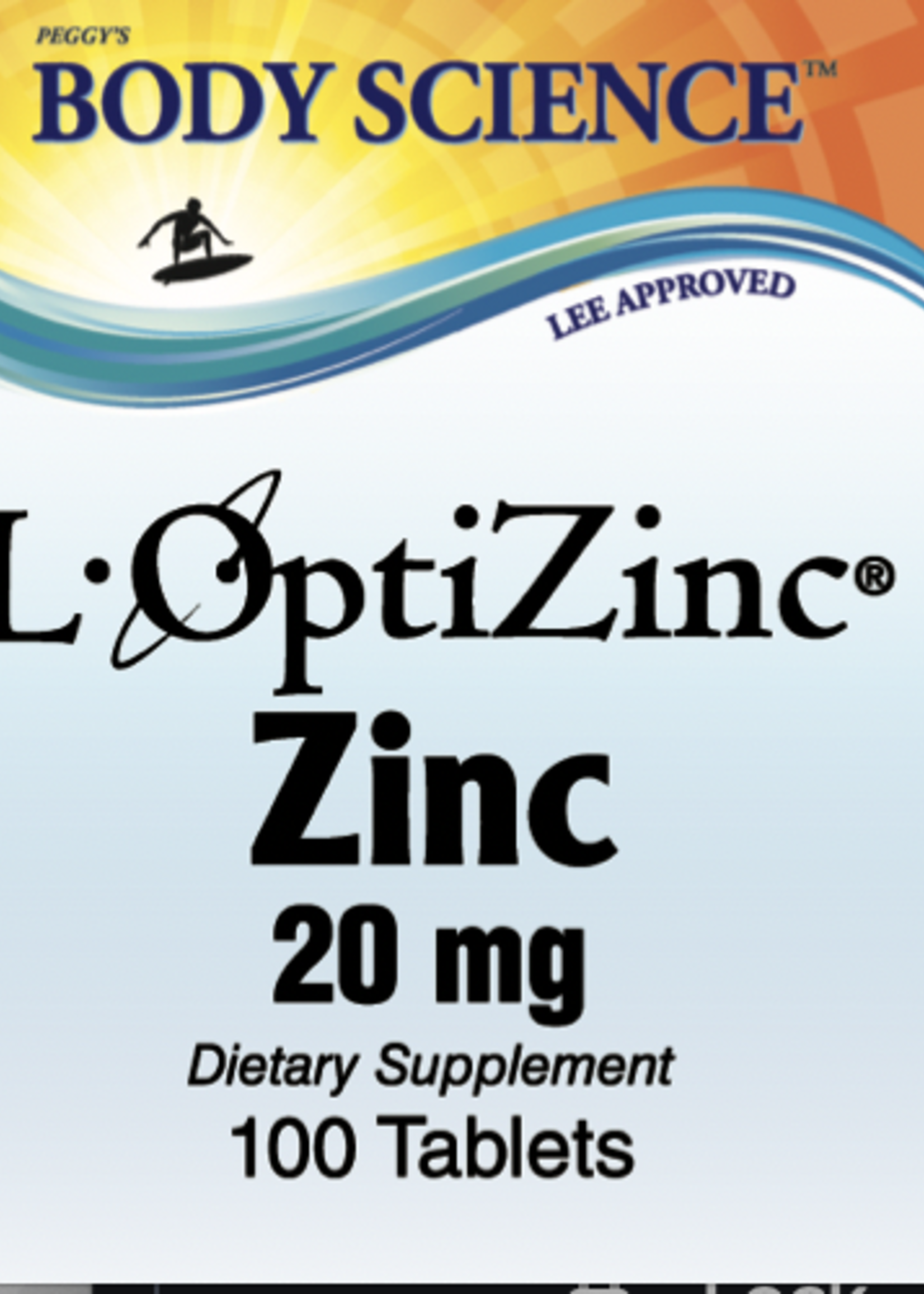 Body Science L-OptiZinc® 20mg (100 tablets)