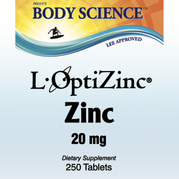 Body Science L-OptiZinc® 20mg (250 Tablets)