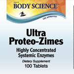 Body Science Ultra Proteo-Zimes (Enzymes) (100 tablets)