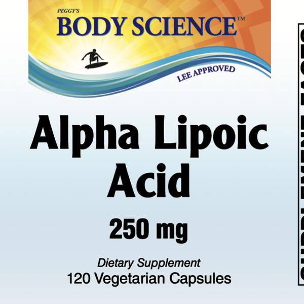 Body Science Bsci Alpha Lipoic Acid 250mg 120caps
