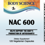 Body Science N-Acetyl Cysteine 600mg (NAC) (120 capsules)