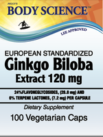 Body Science Ginkgo Extract (120 capsules)