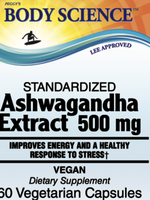 Body Science Ashwagandha Root Extract 500mg (60 capsules)