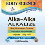 Body Science Alka-Alka Alkalize (240 capsules)
