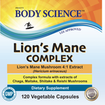 Body Science Lions Mane Complex (120 capsules)