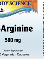 Body Science L-Arginine 500mg (100 capsules)