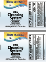 Body Science Ultra Cleansing System AM/PM Combo (60 capsules)