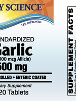 Body Science Standardized Odorless Garlic 500mg (120 tablets)