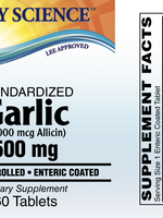 Body Science Standardized Odorless Garlic 500mg  (60 tablets)