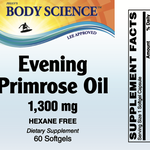 Body Science Evening Primrose Oil 1300mg (60 softgels)