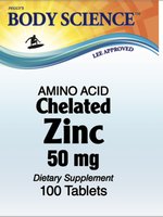 Body Science Chelated Zinc 50mg (capsules)