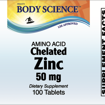 Body Science Chelated Zinc 50mg (capsules)